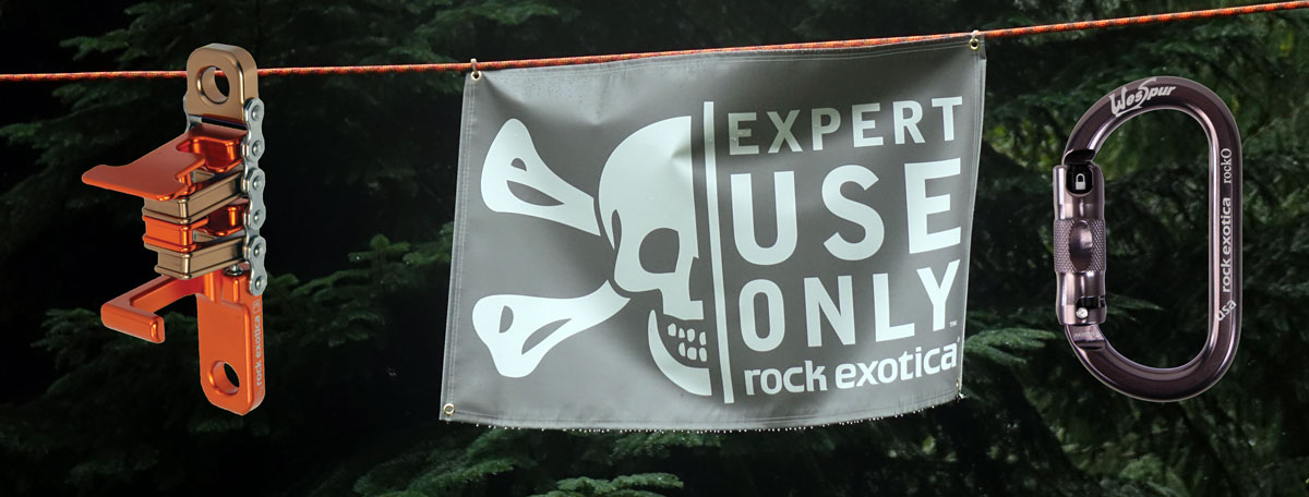 picture of rock exotica logo banner with tree gear
