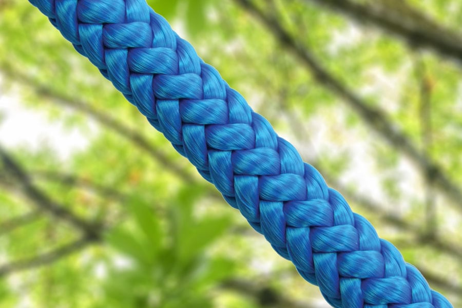 photograph of True Blue climbing rope