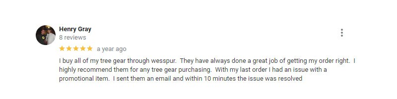 wesspur customer review
