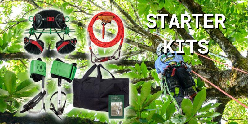 Save money on complete tree climbing gear starter kits