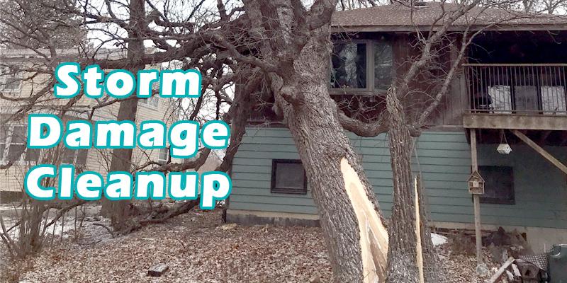 storm damage cleanup gear