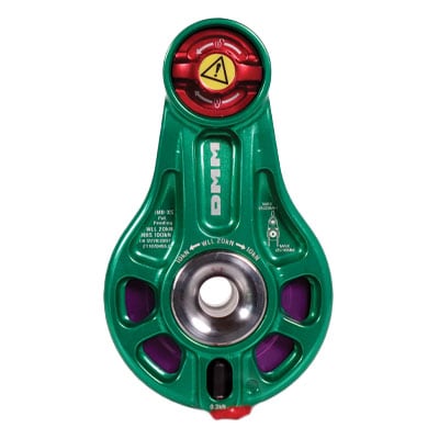 A tree rigging block