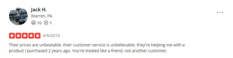 wesspur customer review
