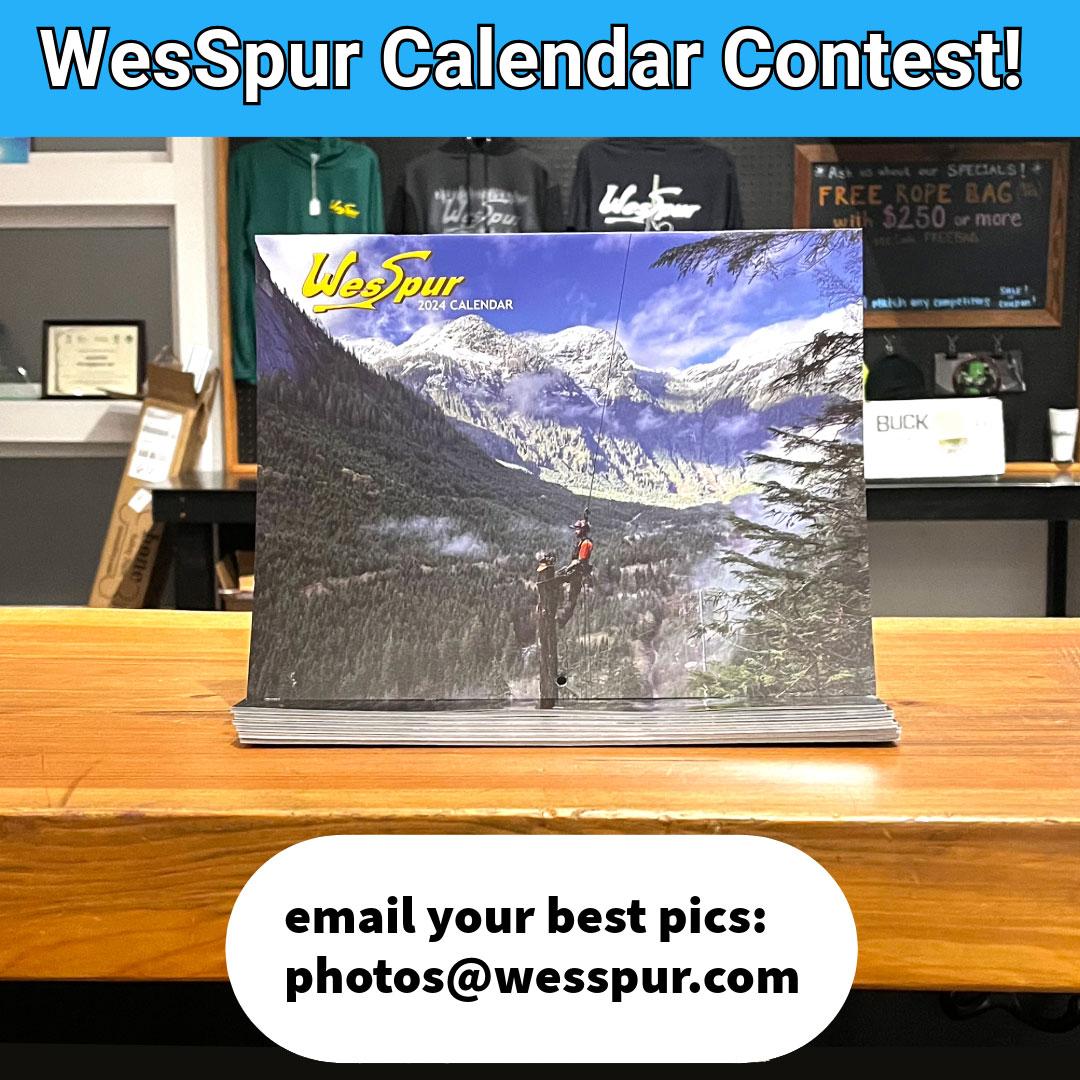 WesSpur Tree Equipment Calendar Contest