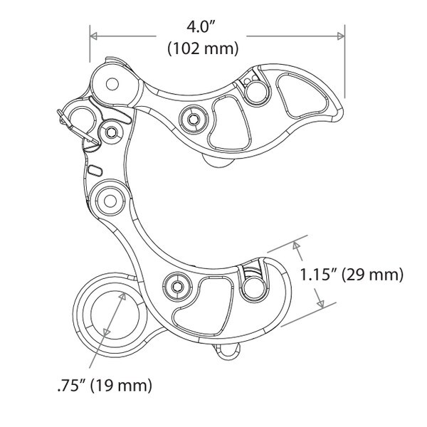 akimbo 2 rg81 dimensions