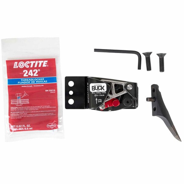 buck alloy ascender right