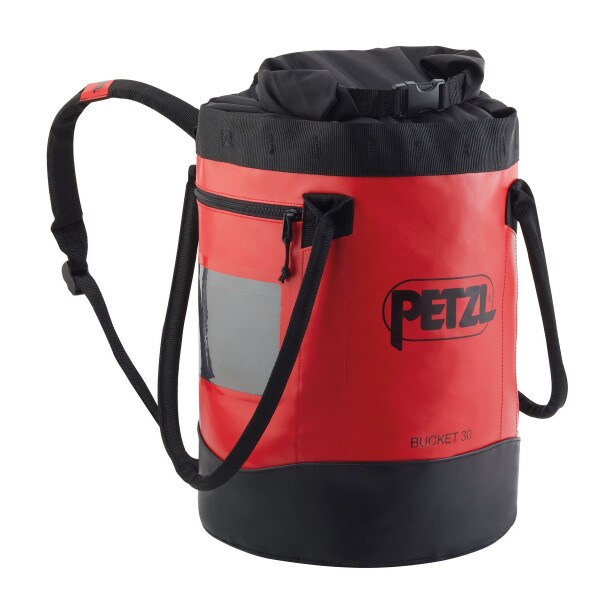 PETZL BUCKET 30L ROPE BAG RED
