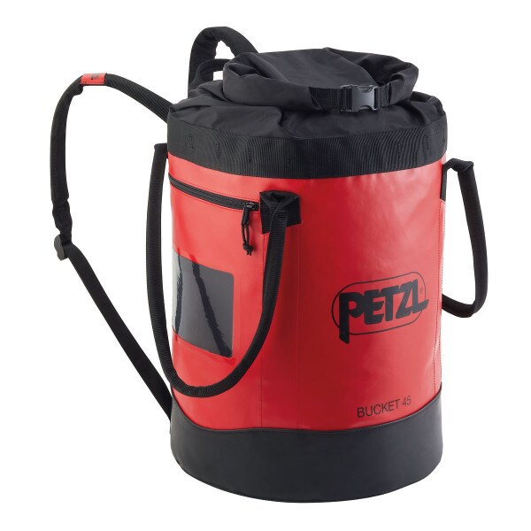 petzl bucket rope bag red