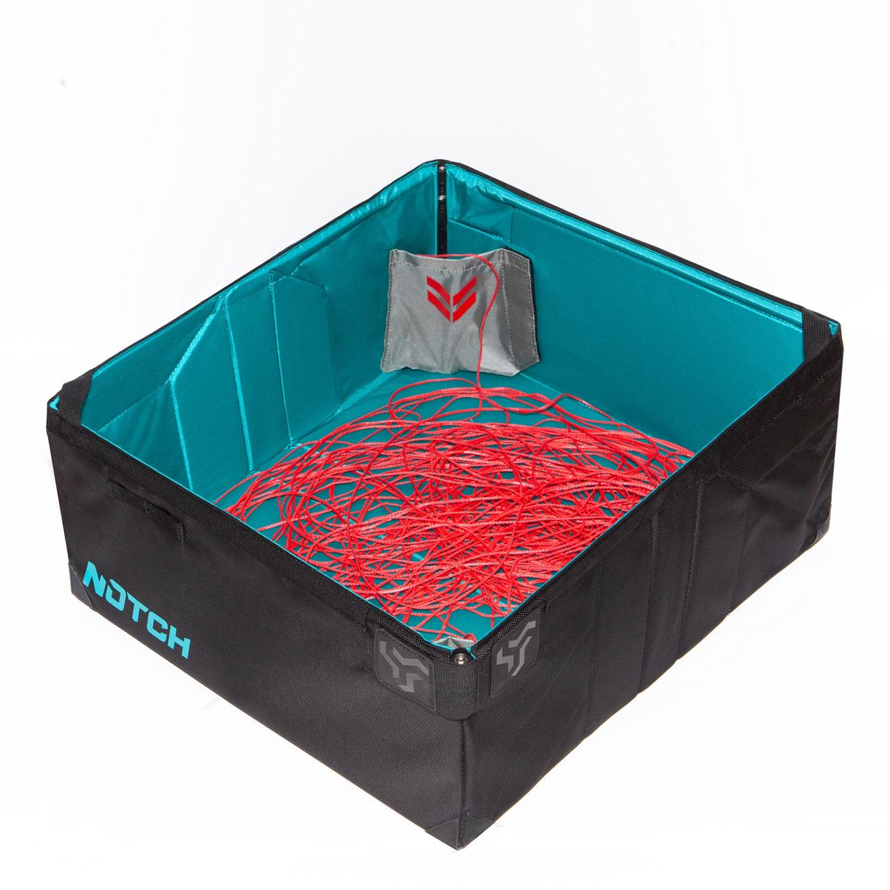 notch throw line pop box