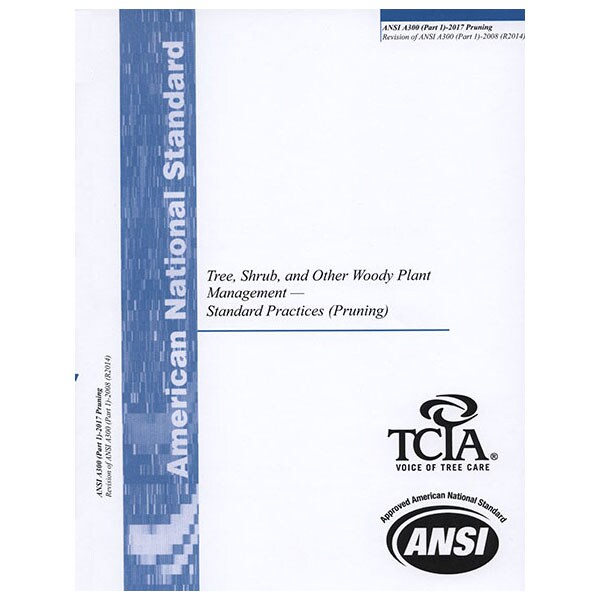ANSI A300 PART 1 PRUNING STANDARD D
