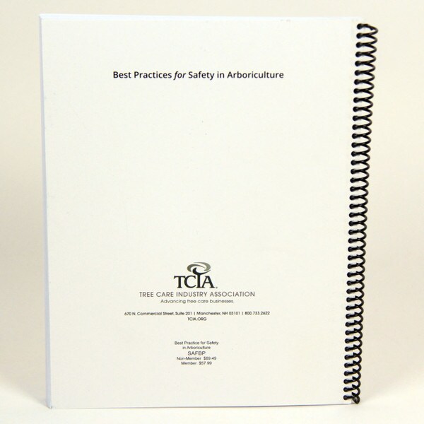 best practices for safety in arboriculture back cover