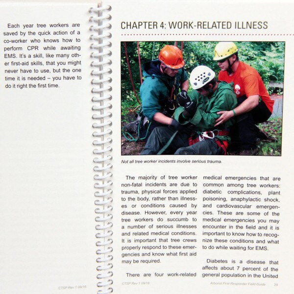 arborist first responder field guide interior page
