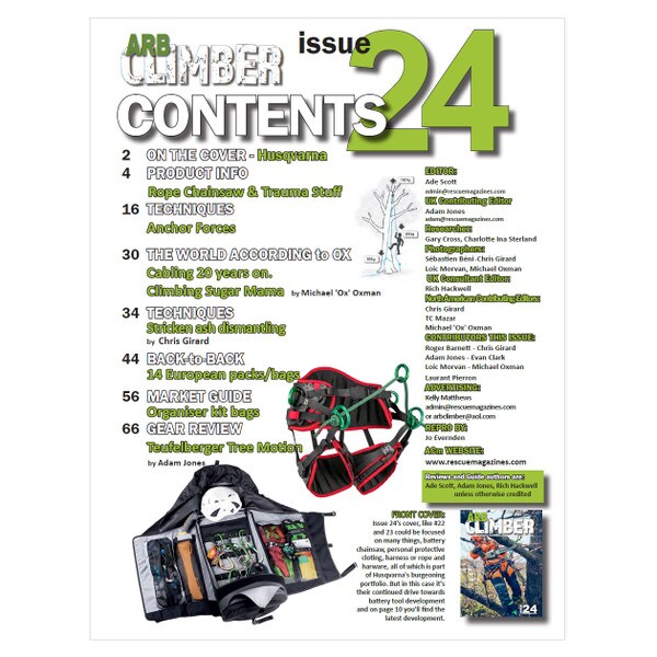 arbclimber issue 24 index