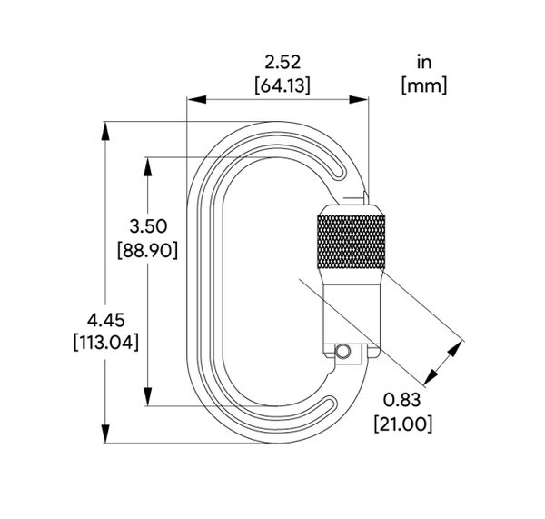 i-beamer ansi carabiner
