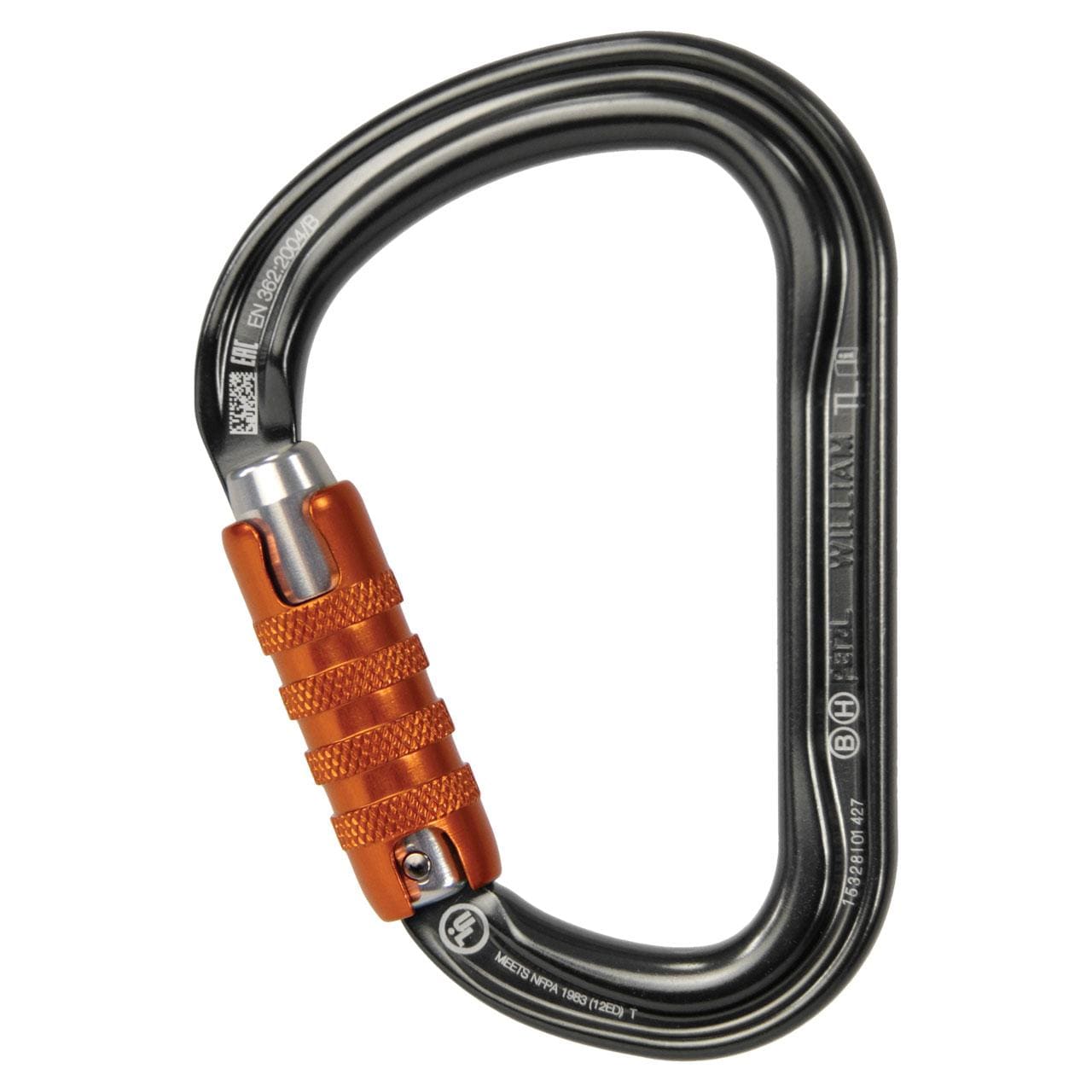 FallTech Small Steel Carabiner - Double-Locking - #8445