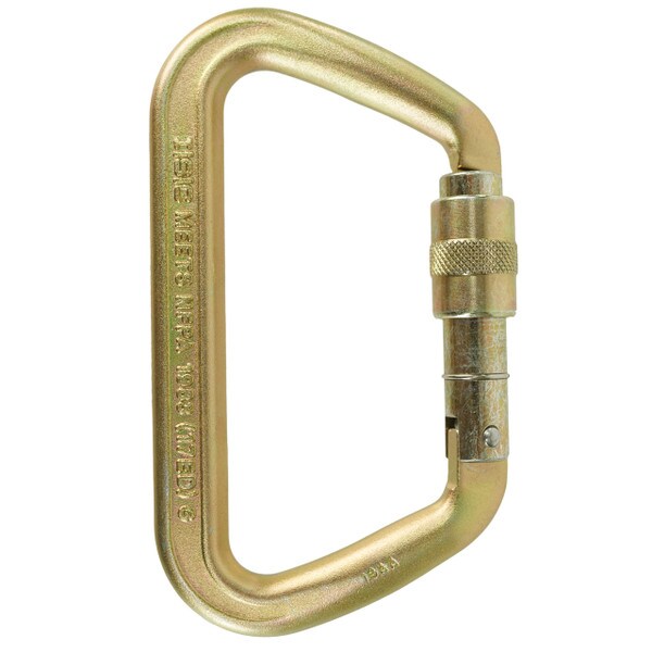 Small Iron Wizard Screw-Lock Carabiner