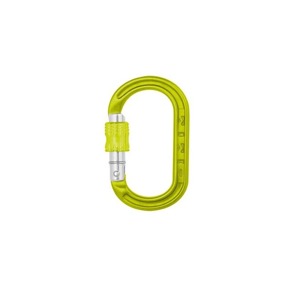 CARABINER, XSRE LOCK SCREWGATE LIME