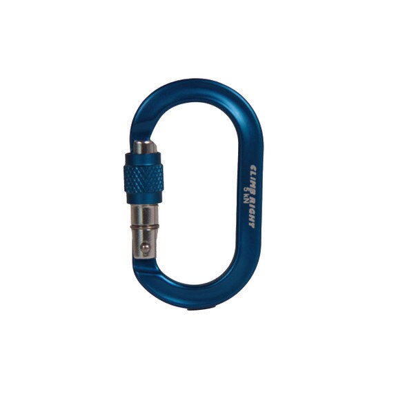 Climb Right / WesSpur Mini-Oval Screw Gate Carabiner