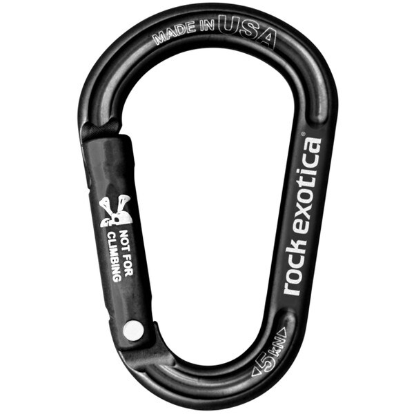 RockX Accessory Carabiner in Black