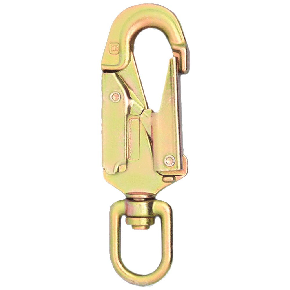 steel locking rope clip with swivel