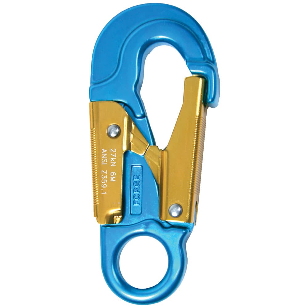 Aluminum Locking Rope Clip (blue)