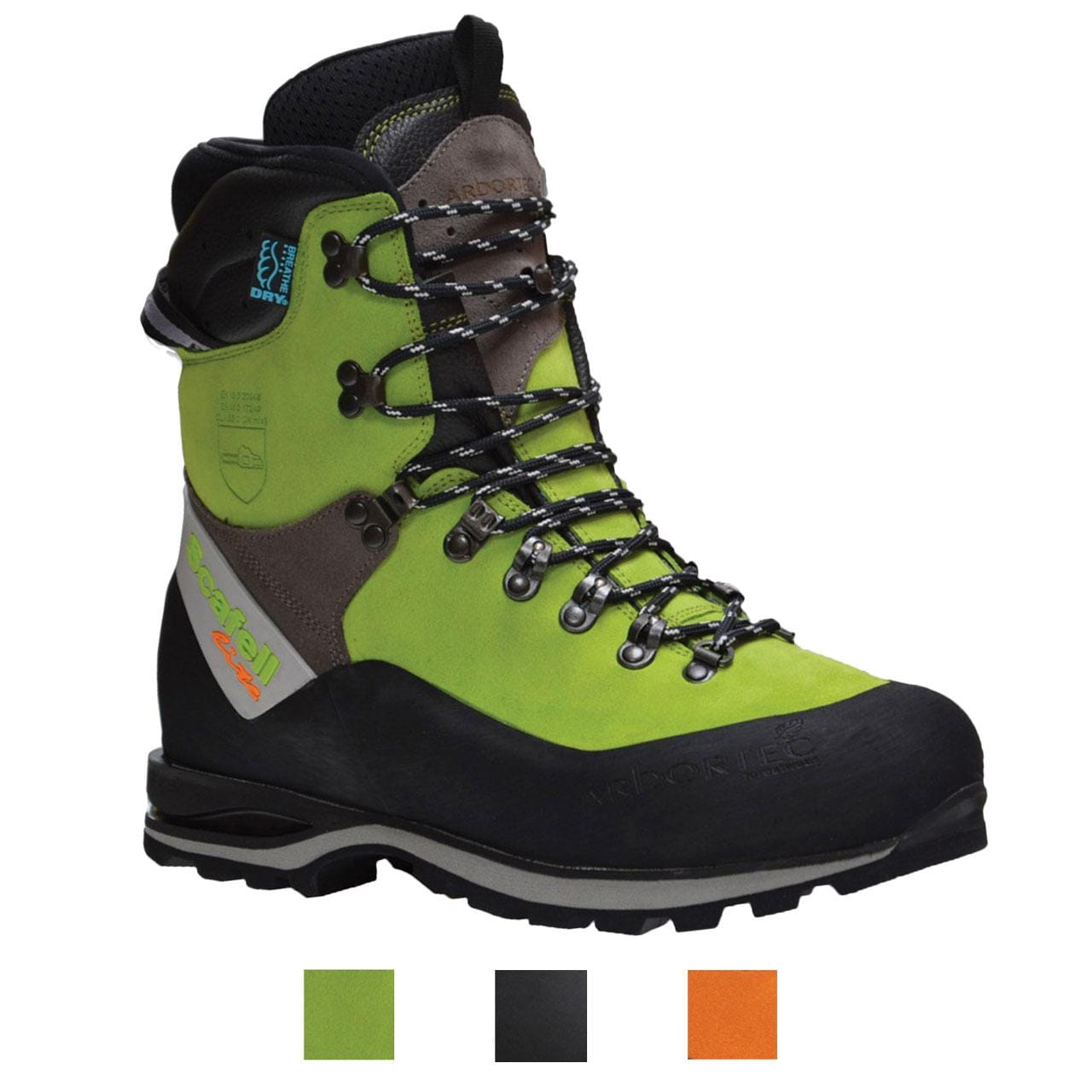 scaffell lite chainsaw boot