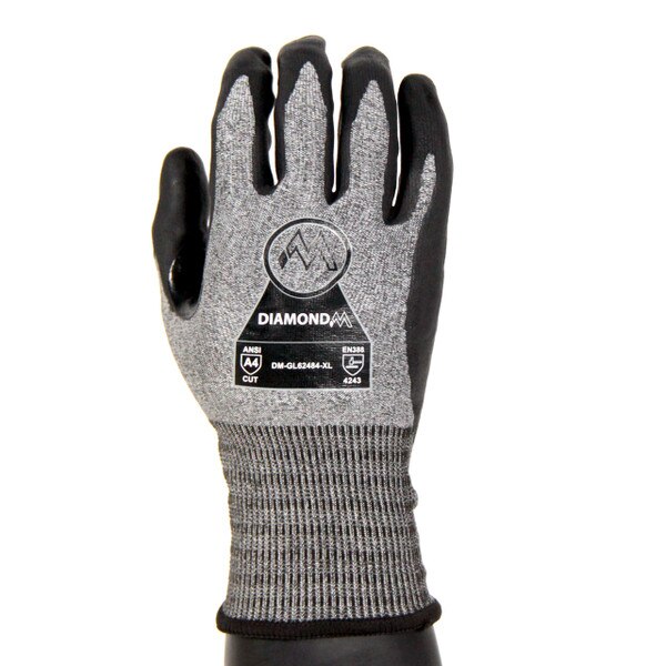 DM-GL62484 gloves nitrile palm