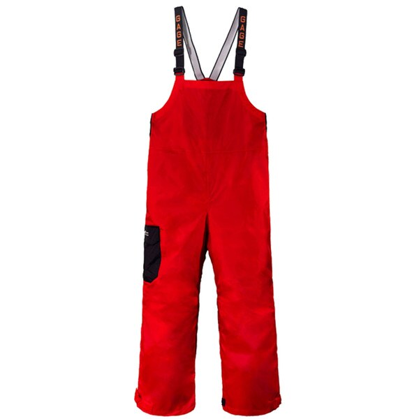 rain bibs red