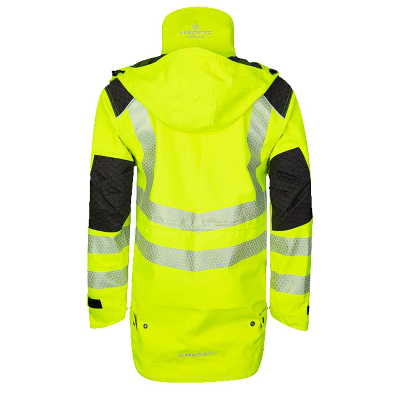 Arbortec BreatheDry HD - Heavy-Duty, Full-Zip Hi-Viz Jacket