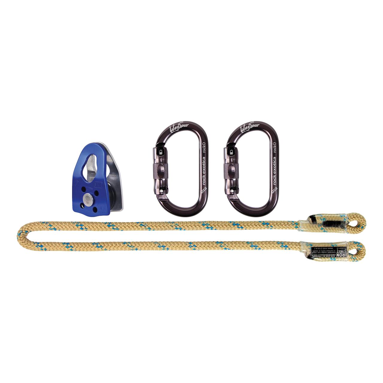 Micro Pulley Set: 11mm - 12mm Ropes