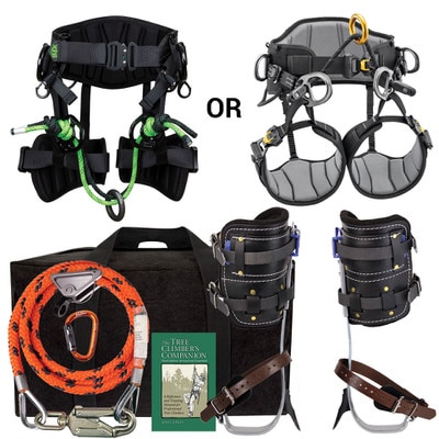 tree climbing spikes complete kit