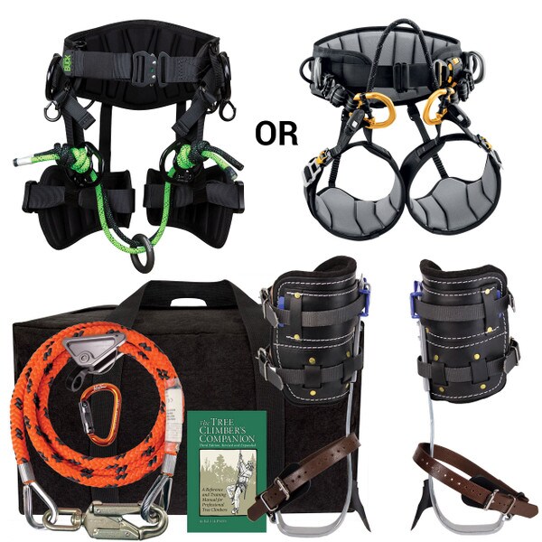 tree climbing spikes complete kit