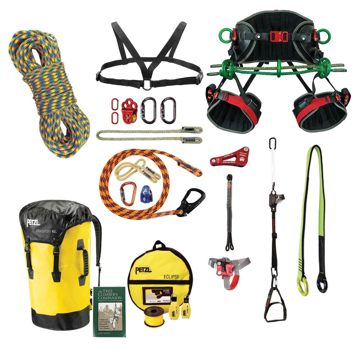 premium tree climbing kit contents