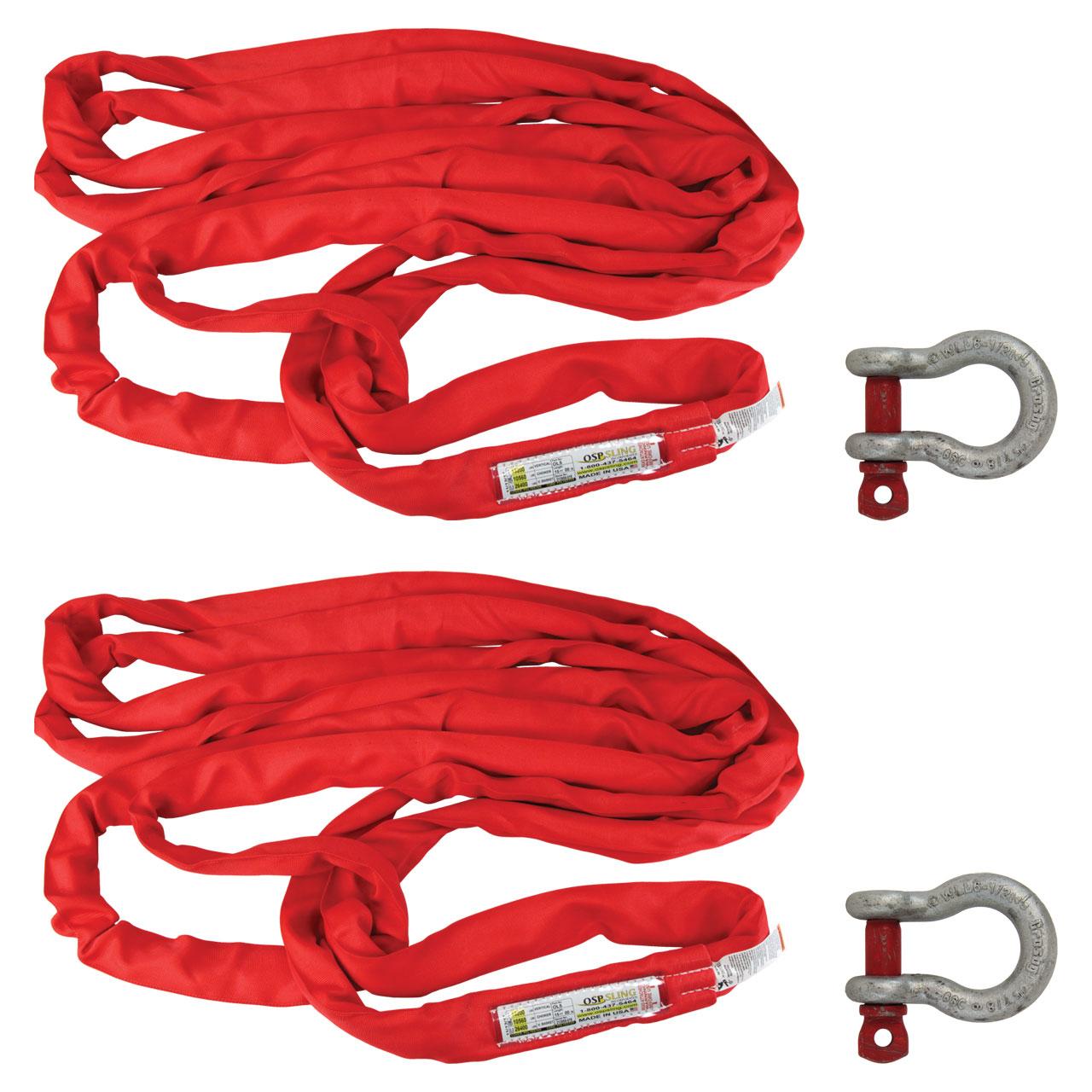 round slings for crane picks