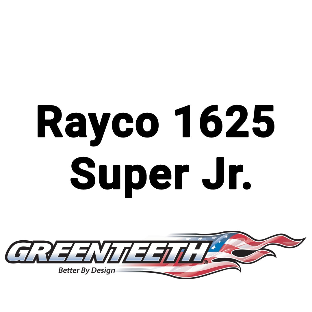 Greenteeth Setup for Rayco 1625 Super Jr.