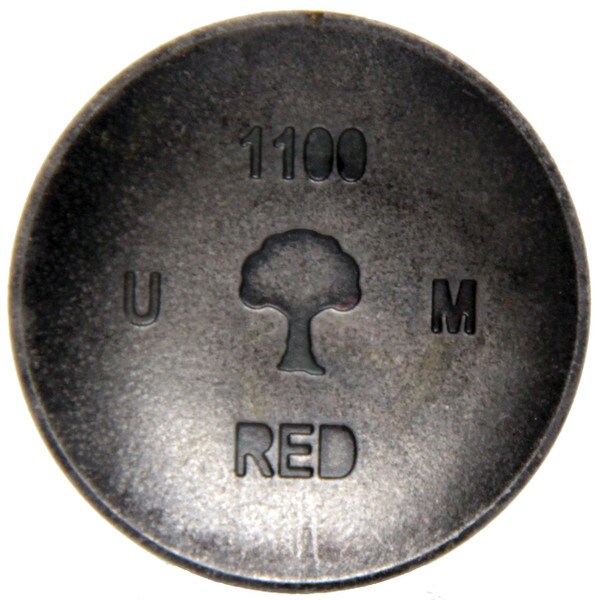 DEEP DISH RED - 1100 SERIES w/ NUT