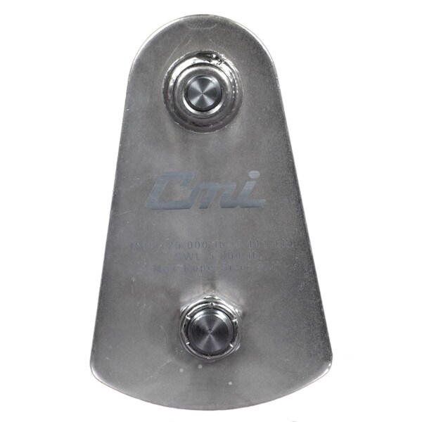 cmi steel arborist block back view