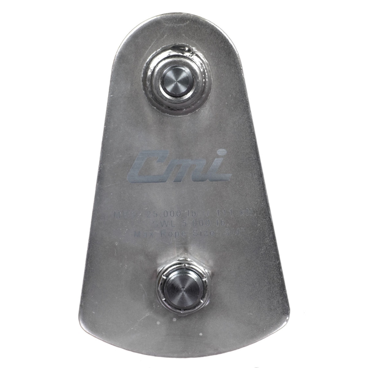 cmi steel arborist block back view