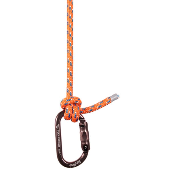 anchor hitch tied in hyperclimb