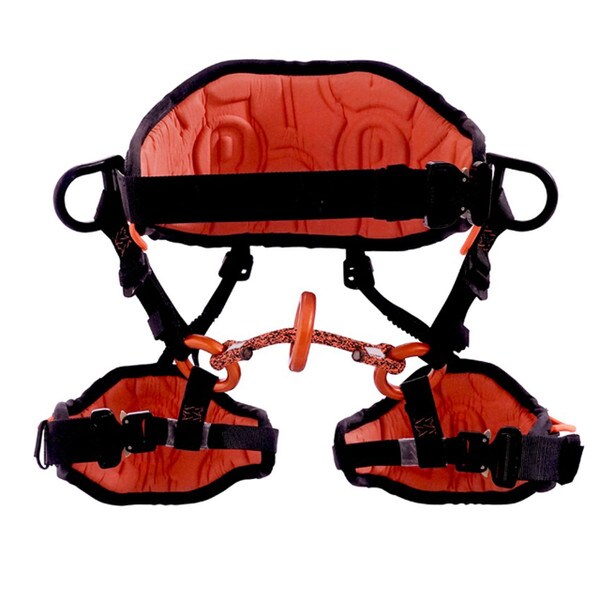 fox classic leather tree climbing harness