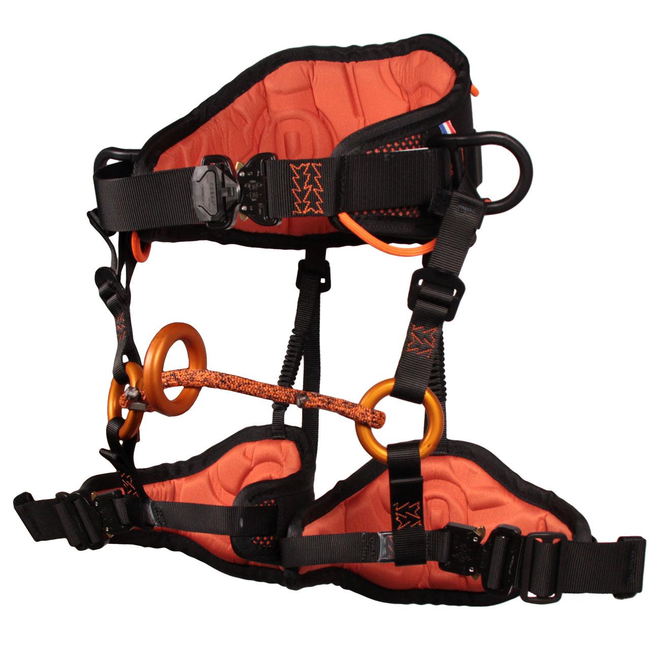 Fox Harness Arborist Harness by SAS R - Fabric Version