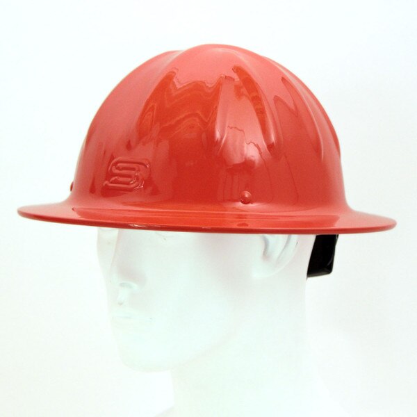 skull bucket metal hard hat