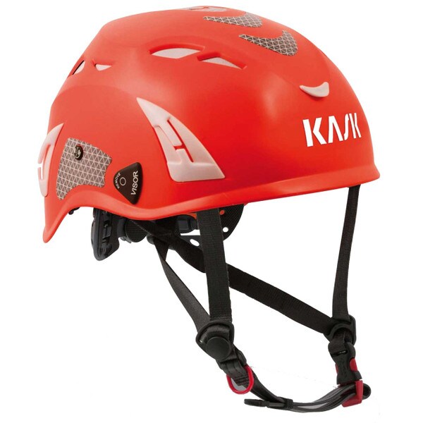 Super Plasma Hi-Vis Helmet Red