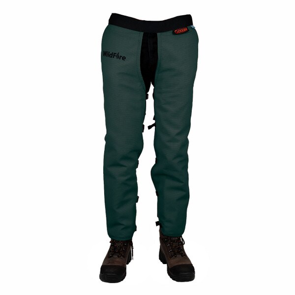 Clogger Wildfire Green Chaps