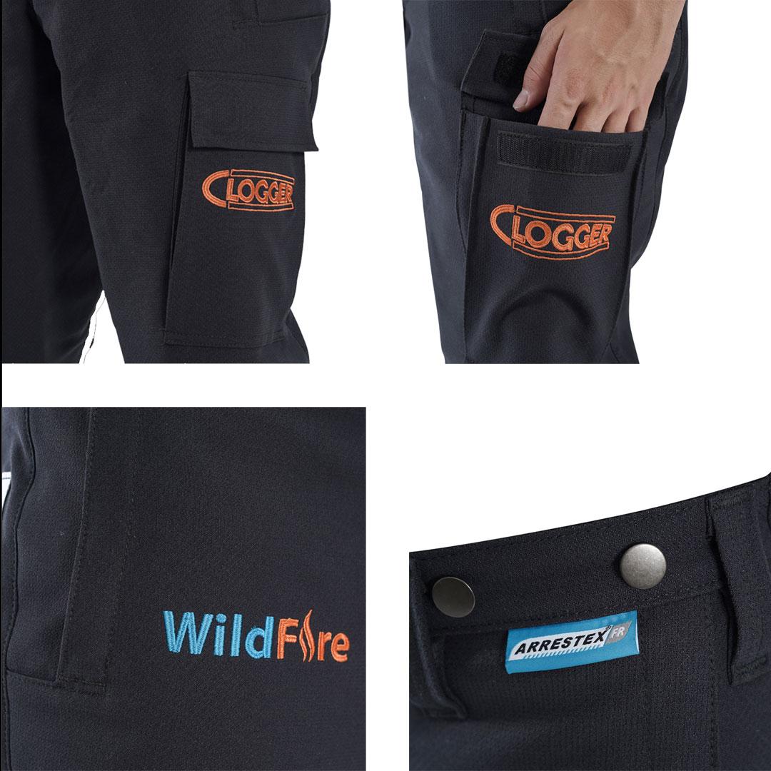 Clogger Wildfire Chainsaw Pants