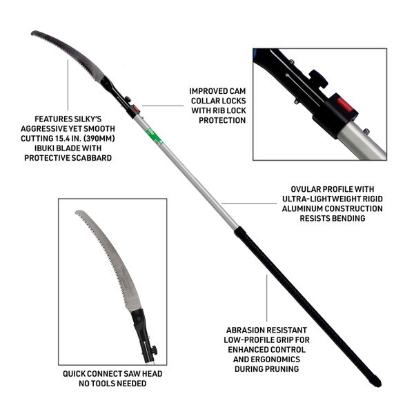 notch kiru pole saw infographic