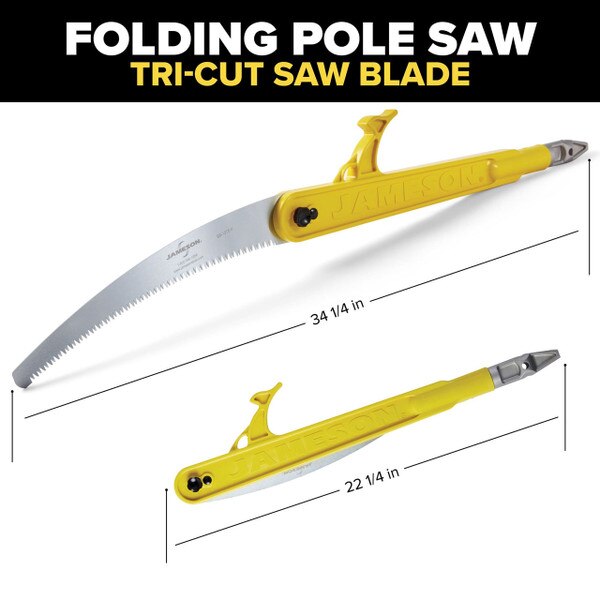 jameson folding pole saw