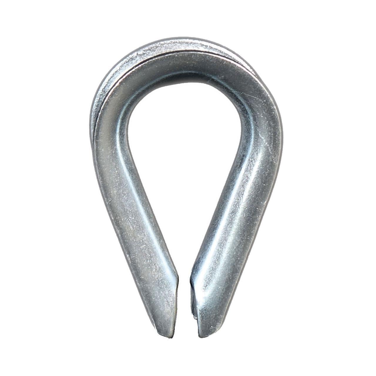 THIMBLE, TEARDROP STEEL 3/4"