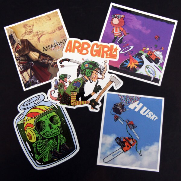 ARB FICTION STICKER PACK
