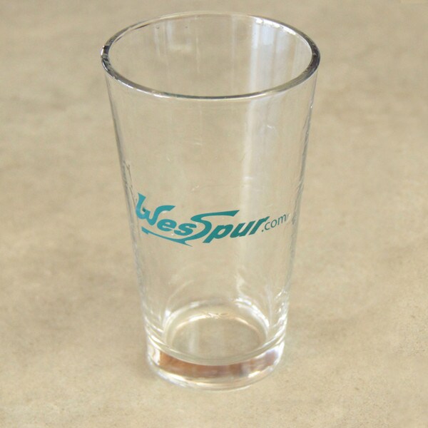 wesspur pint glass single